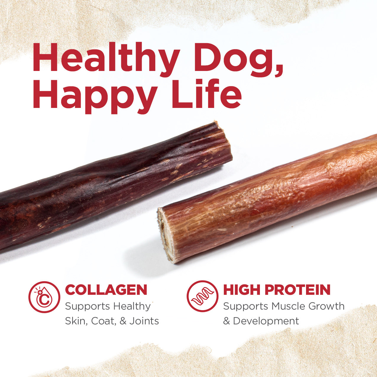 6 Inch Power Bully Sticks Natural Farm Shop Bully Sticks