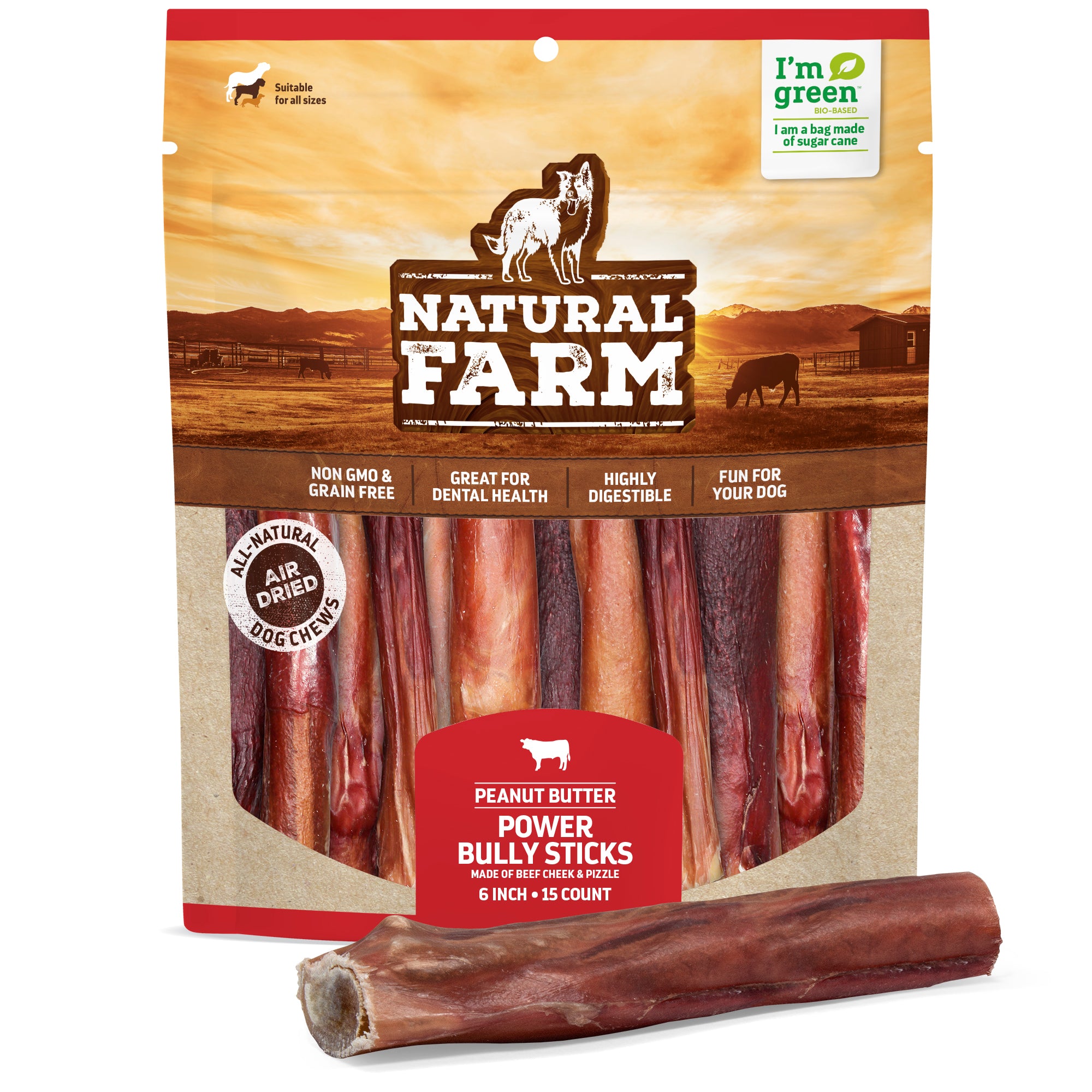 What are beef bully sticks made of shop