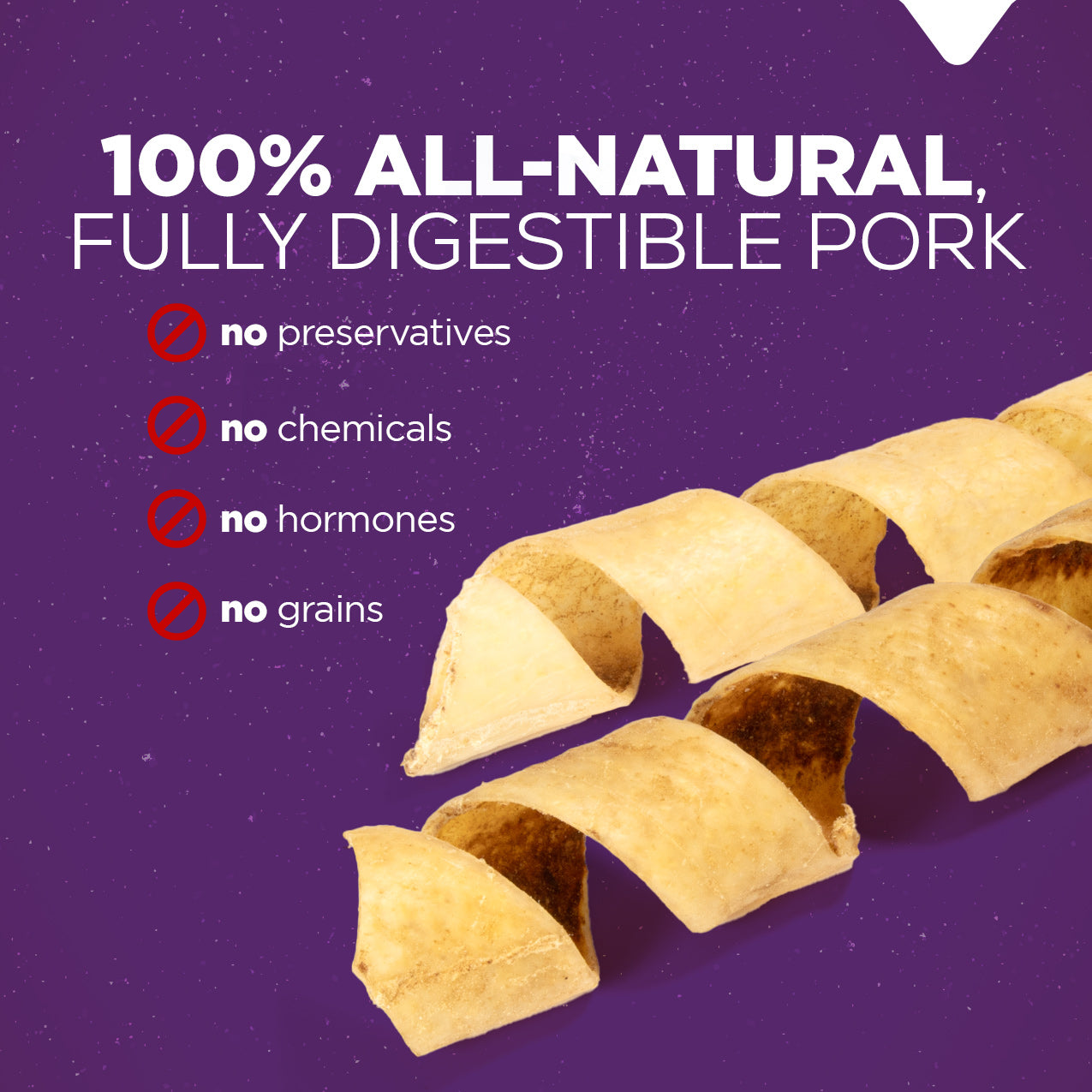 5-6 Inch Pork Collagen Springs Natural Farm Shop Collagen Sticks