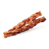 12 Inch Braided Bully Sticks Natural Farm Shop Bully Sticks
