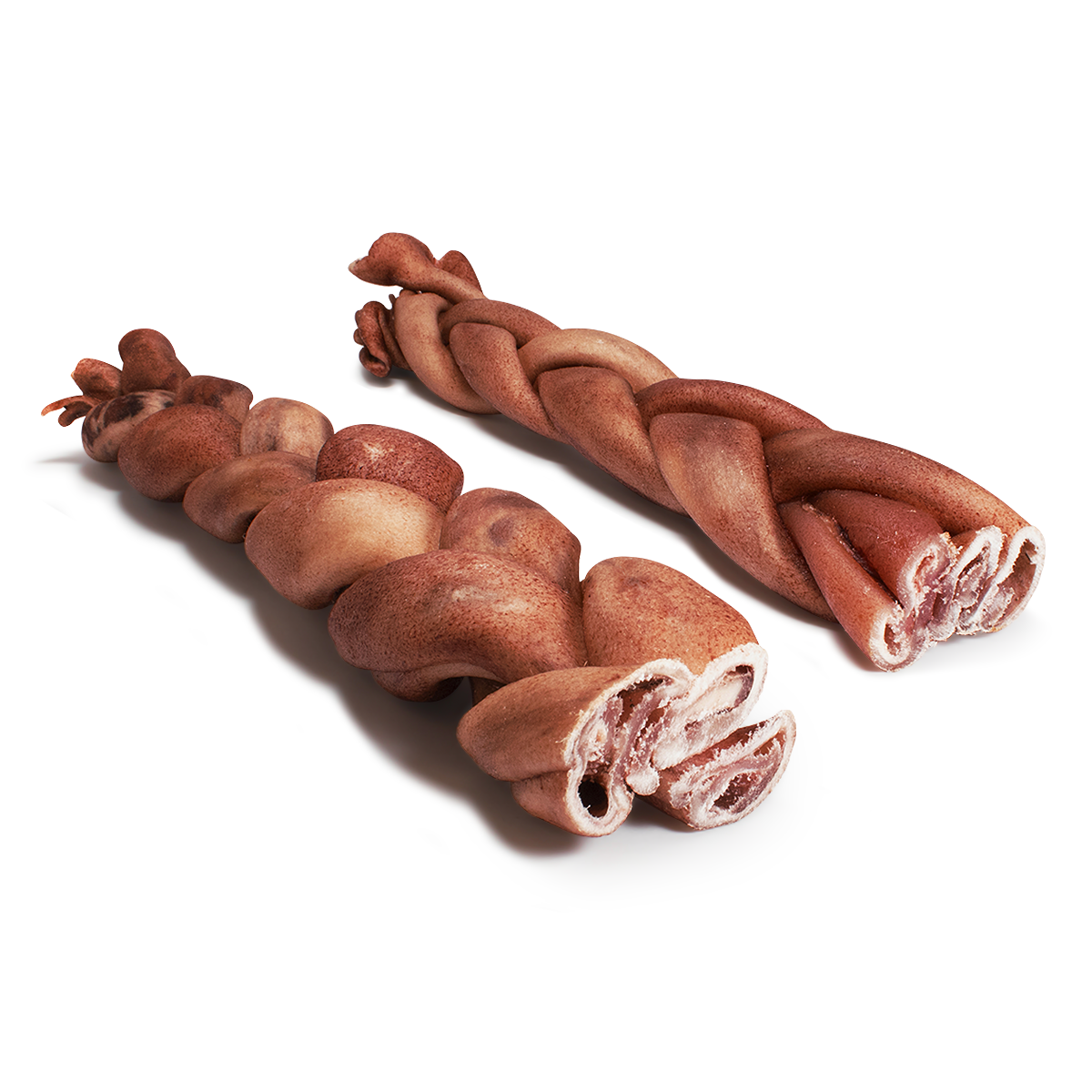 12 inch braided collagen treat long lasting for dogs