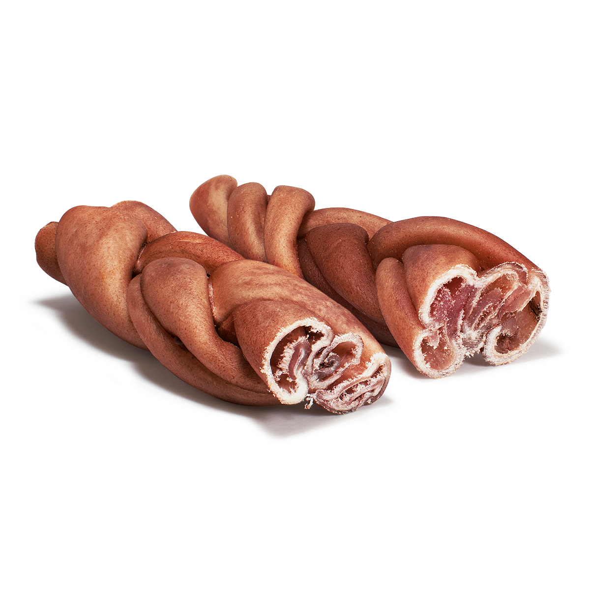 Braided bully stick for tough bites