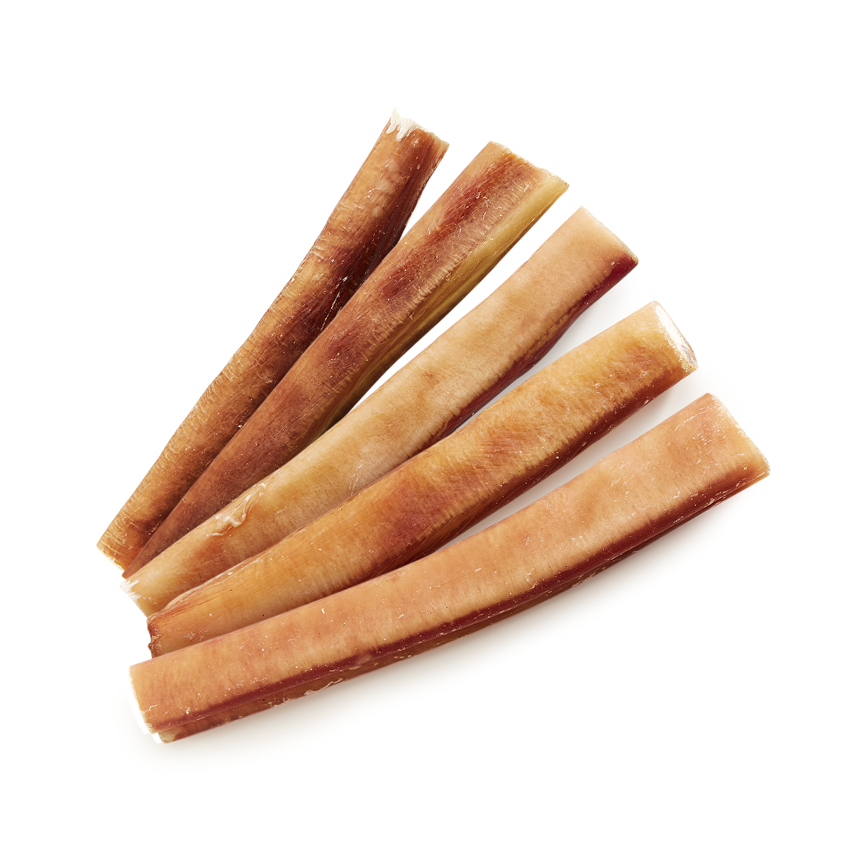 Extra-thick 6-inch bully stick, long-lasting natural chew