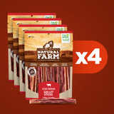 6 Inch Gullet Sticks Bundle Packs Natural Farm Shop Bundle