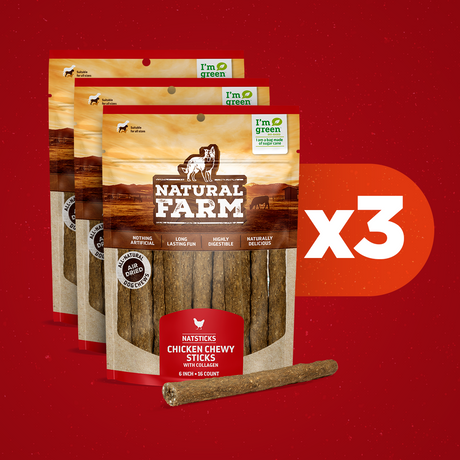 6 Inch Natsticks Chicken Bundle Packs Natural Farm Shop Bundle