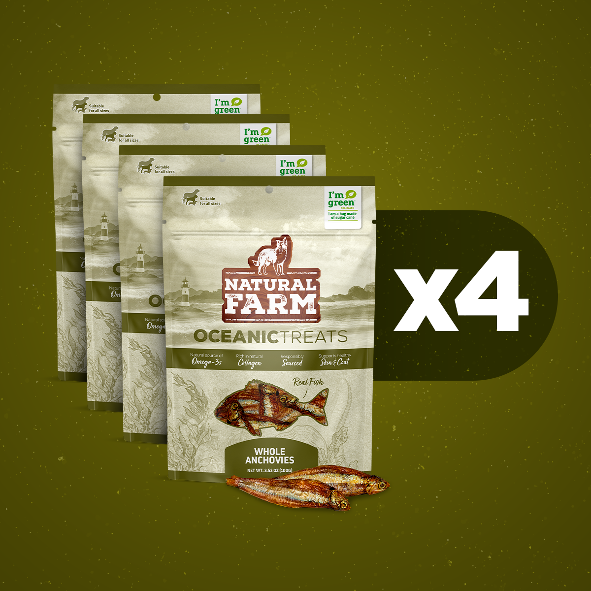 Oceanic - Anchovy Bundle Packs Natural Farm Shop Oceanic