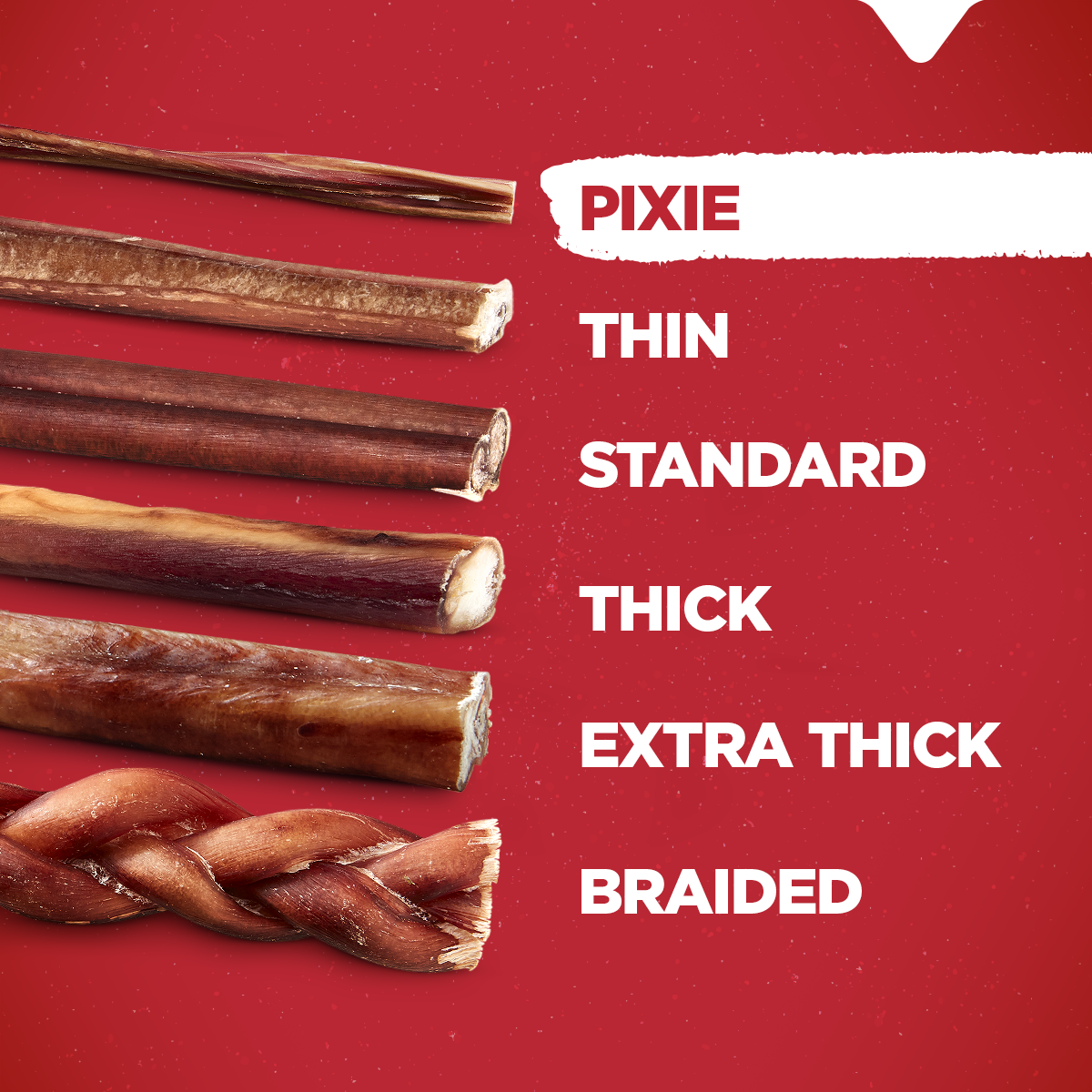6 Inch Pixie Bully Sticks Natural Farm Shop Bully Sticks