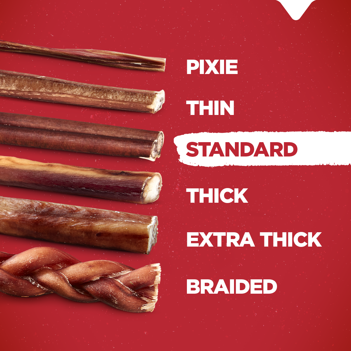 12 Inch Standard Bully Sticks Natural Farm Shop Bully Sticks