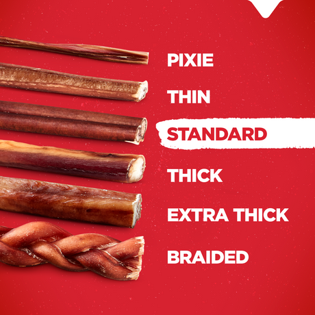 12 Inch Standard Bully Sticks Natural Farm Shop Bully Sticks
