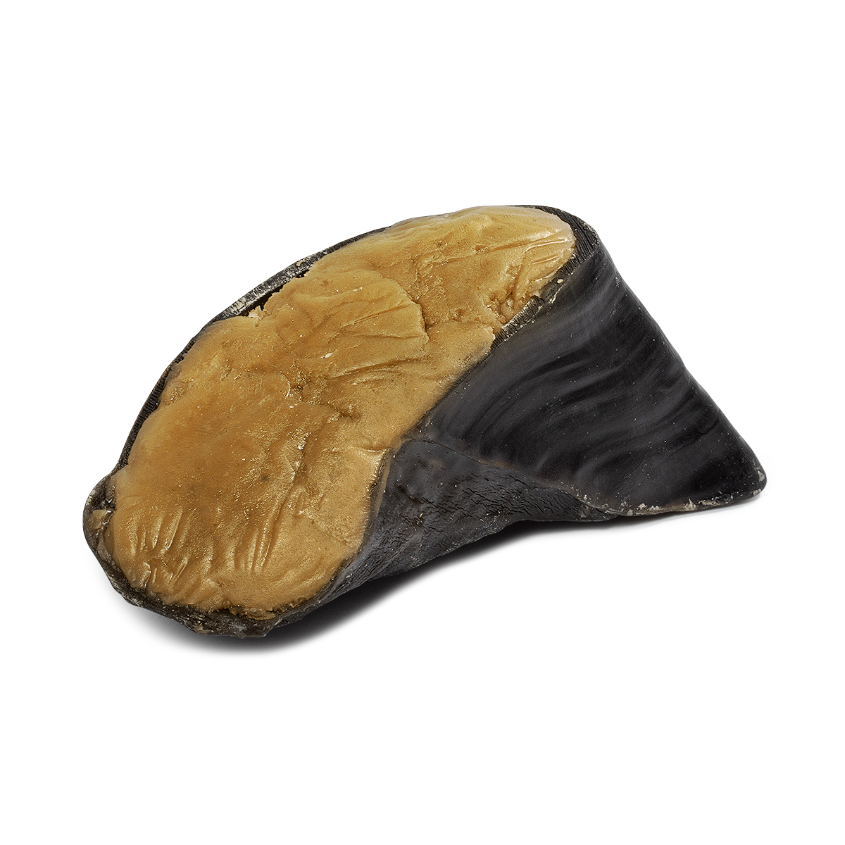 Cow hooves stuffed with chicken flavor dog chew