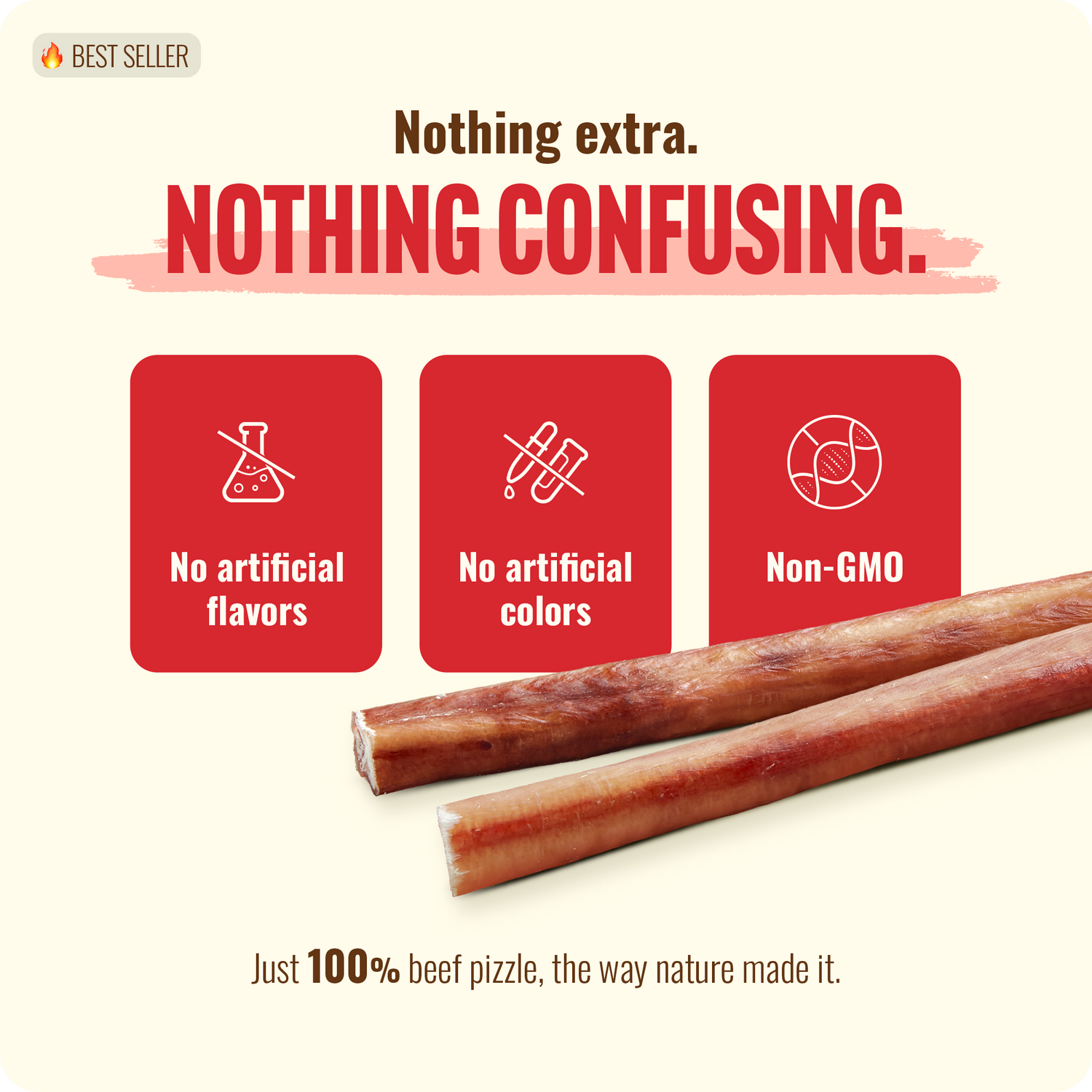 12 Inch Extra Thick Bully Sticks