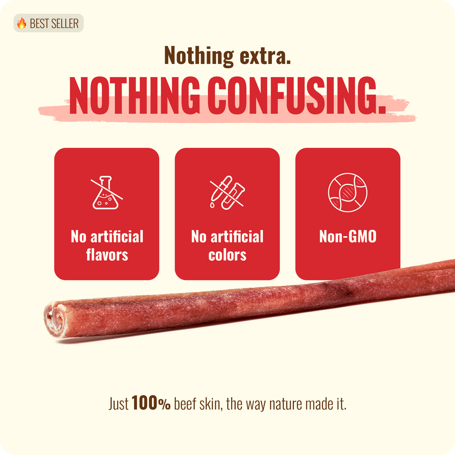 12 Inch Super Collagen Sticks