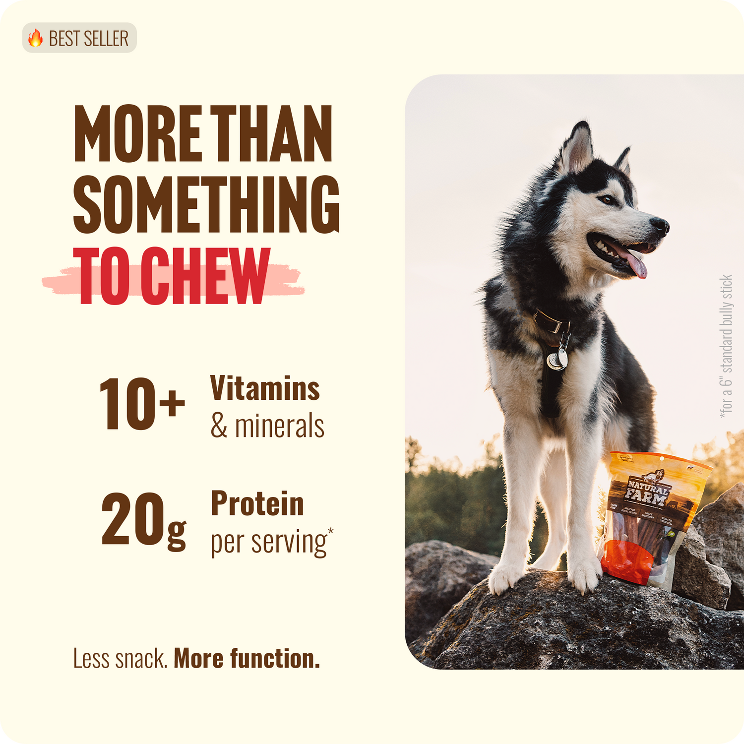 4 Inch Standard Bully Sticks