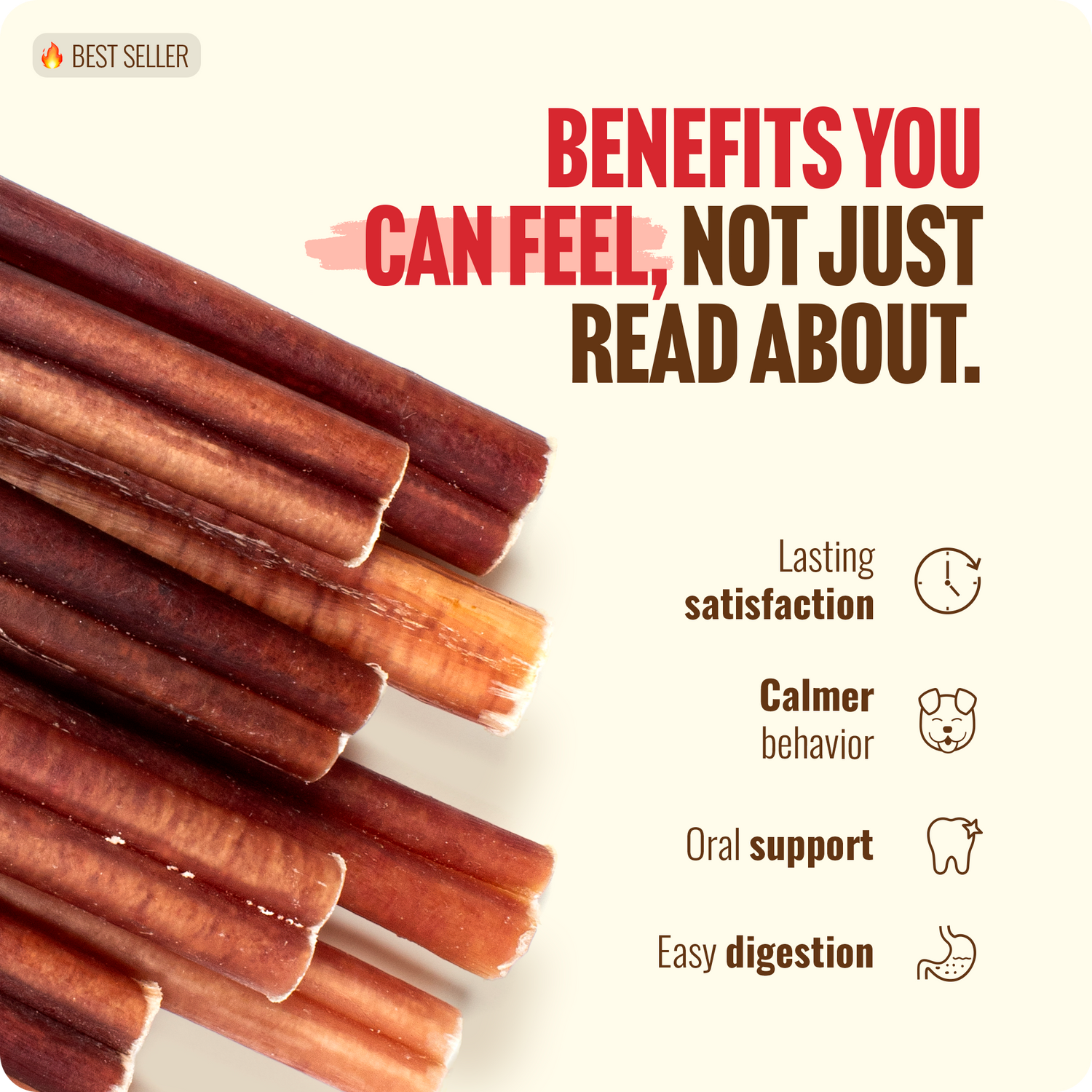 4 Inch Standard Bully Sticks