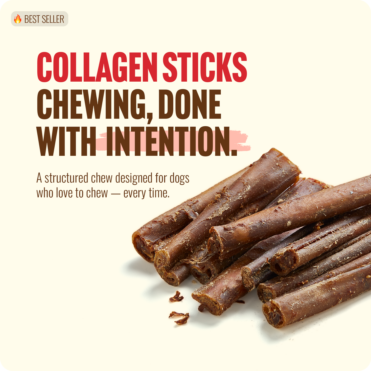 4 Inch Bully Coated Gourmet Collagen Sticks