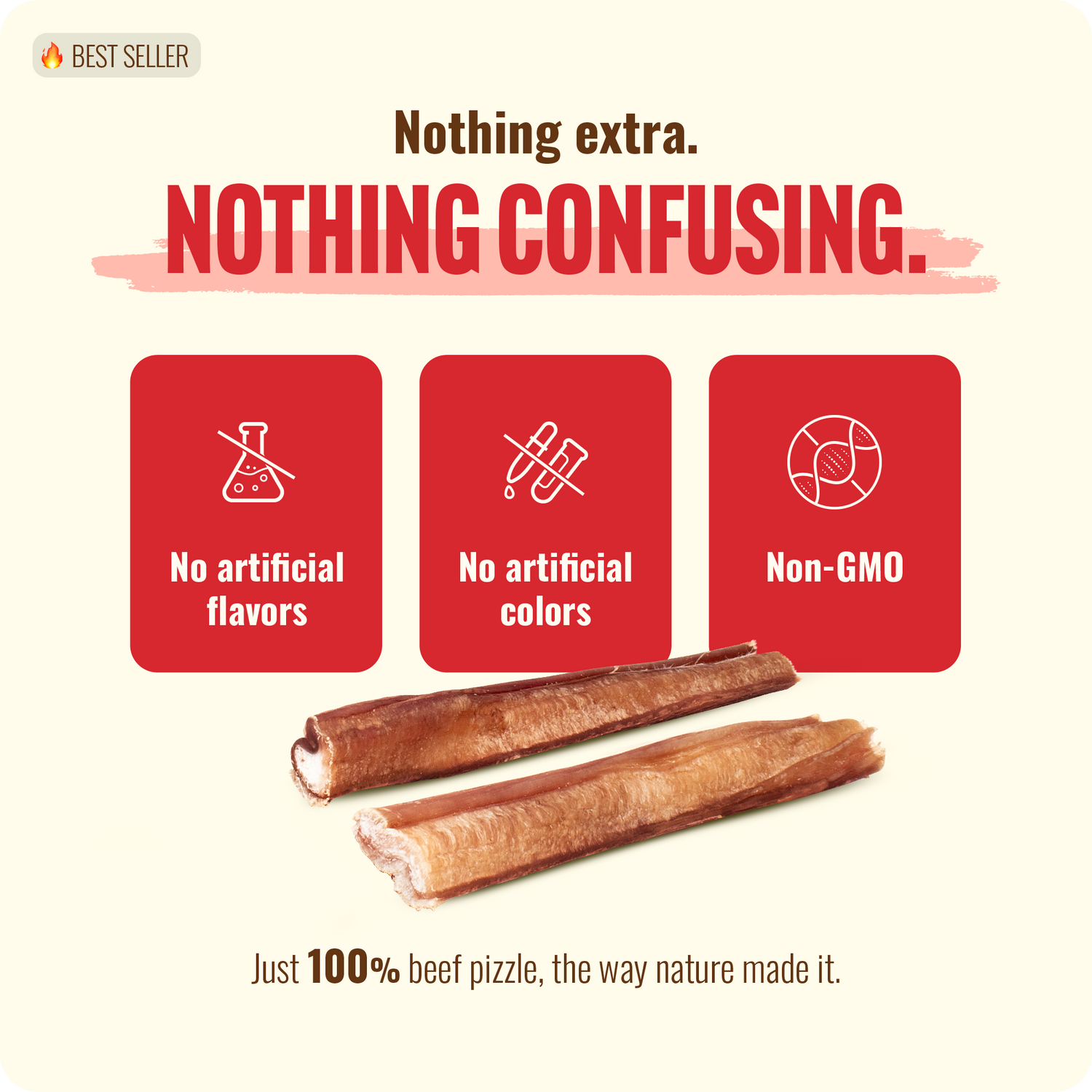 4 Inch Thin Bully Sticks