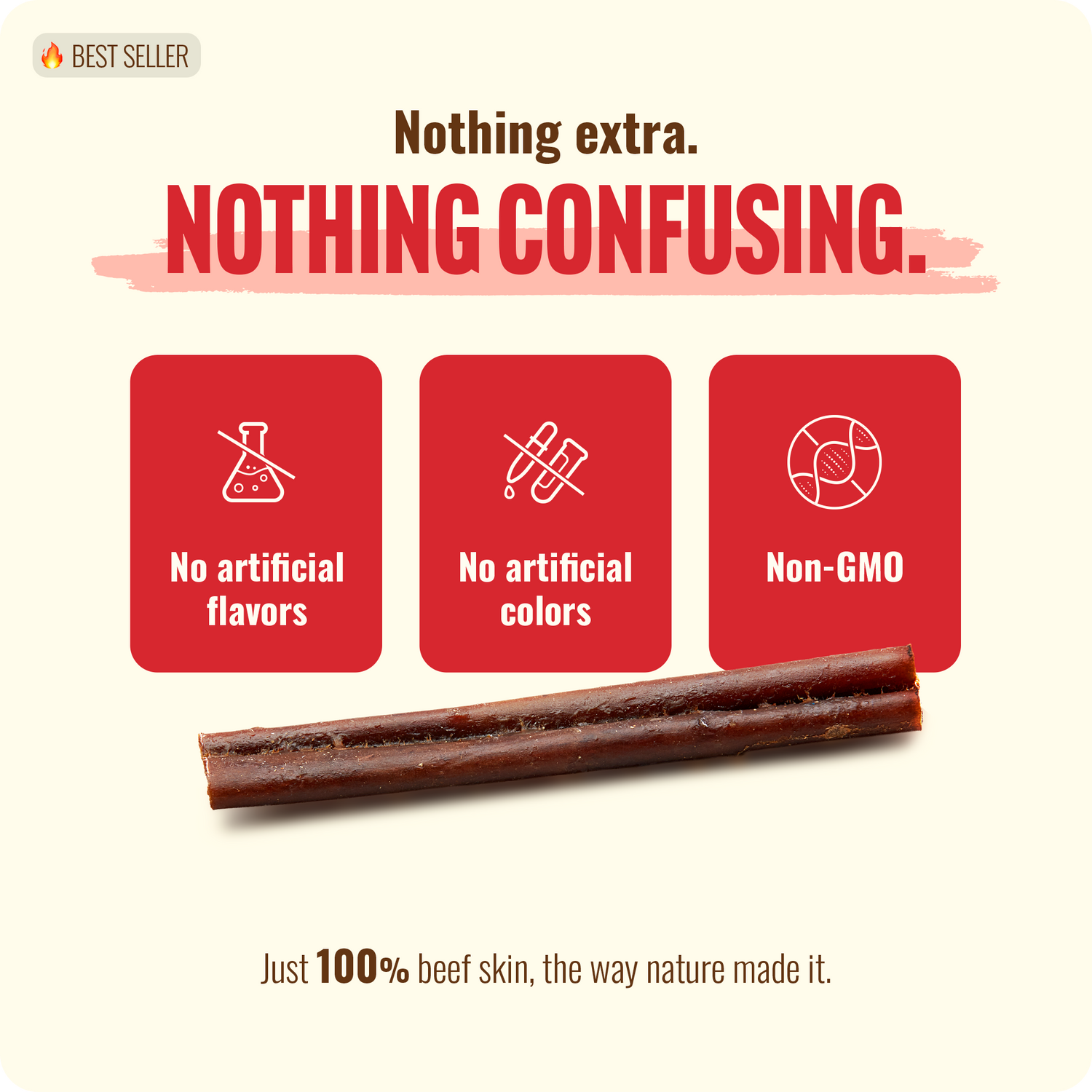 6 Inch Bully Coated Gourmet Collagen Sticks