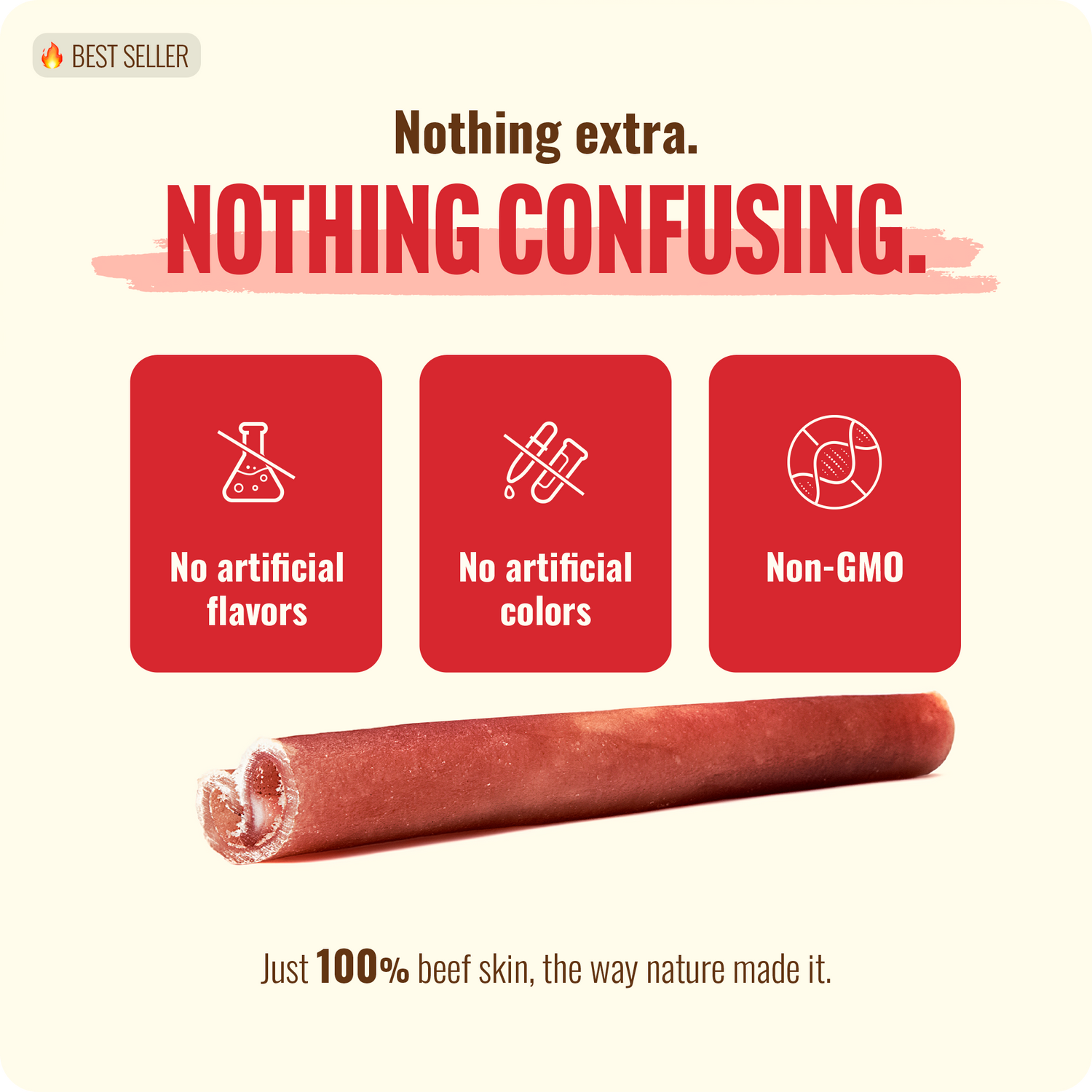 6 Inch Super Collagen Sticks