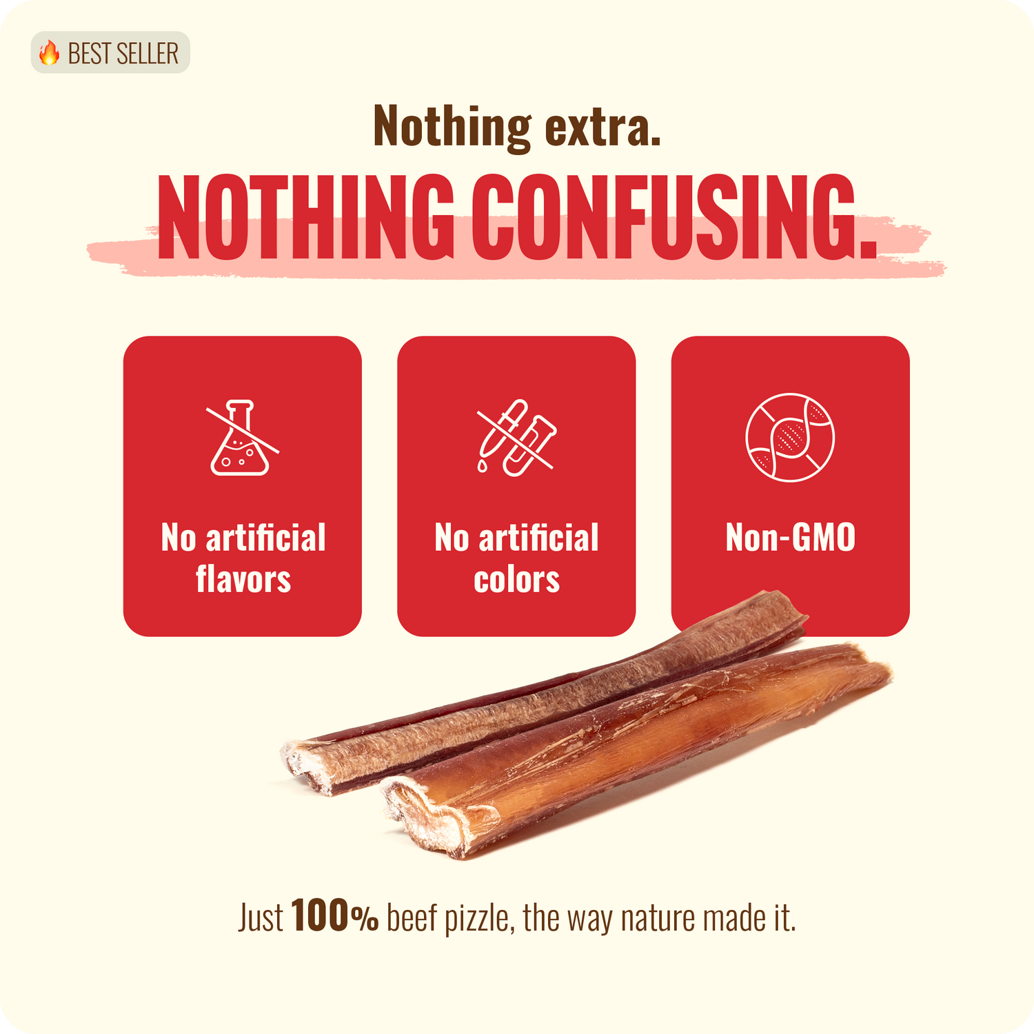 6 Inch Thin Bully Sticks