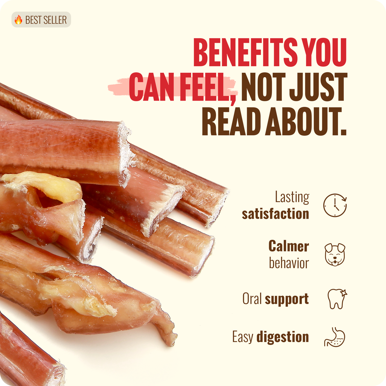 6 Inch Thin Bully Sticks