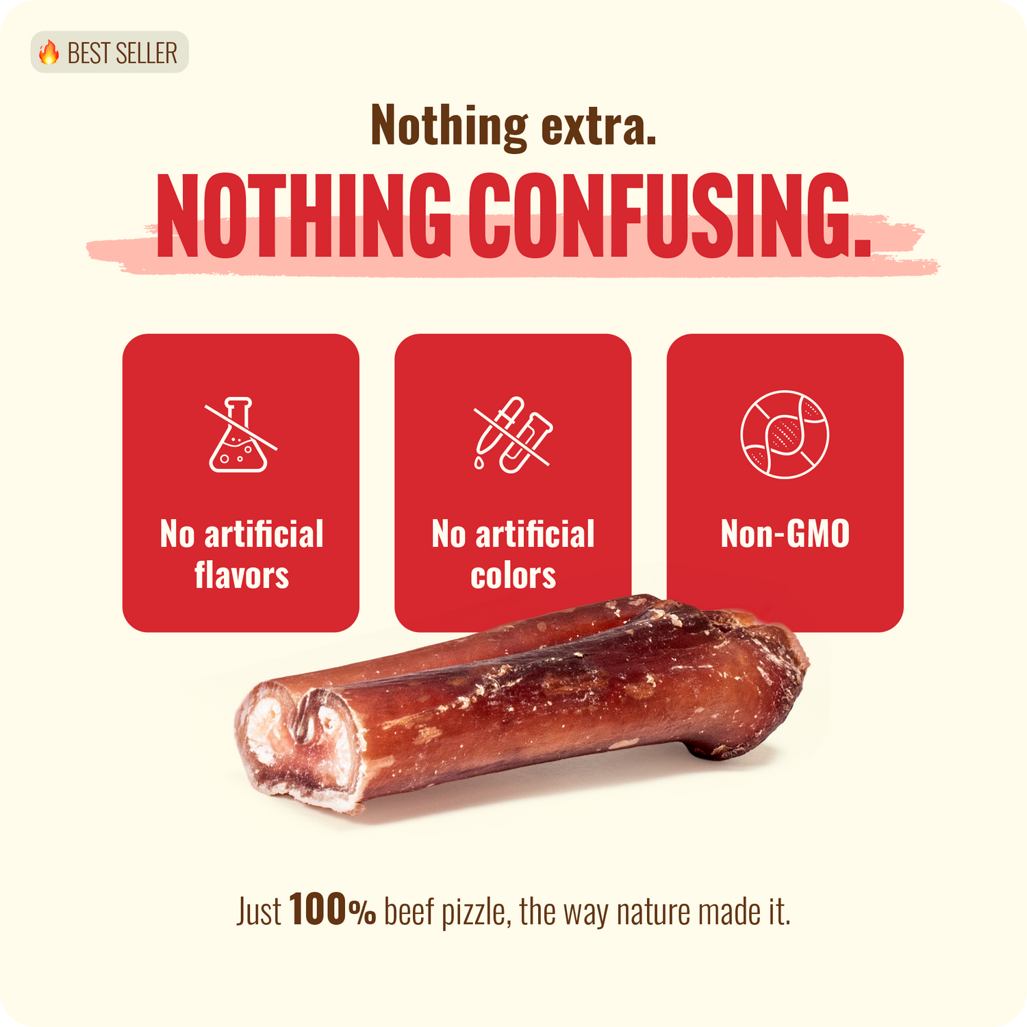 2-5 Inch Eccentric Bully Sticks