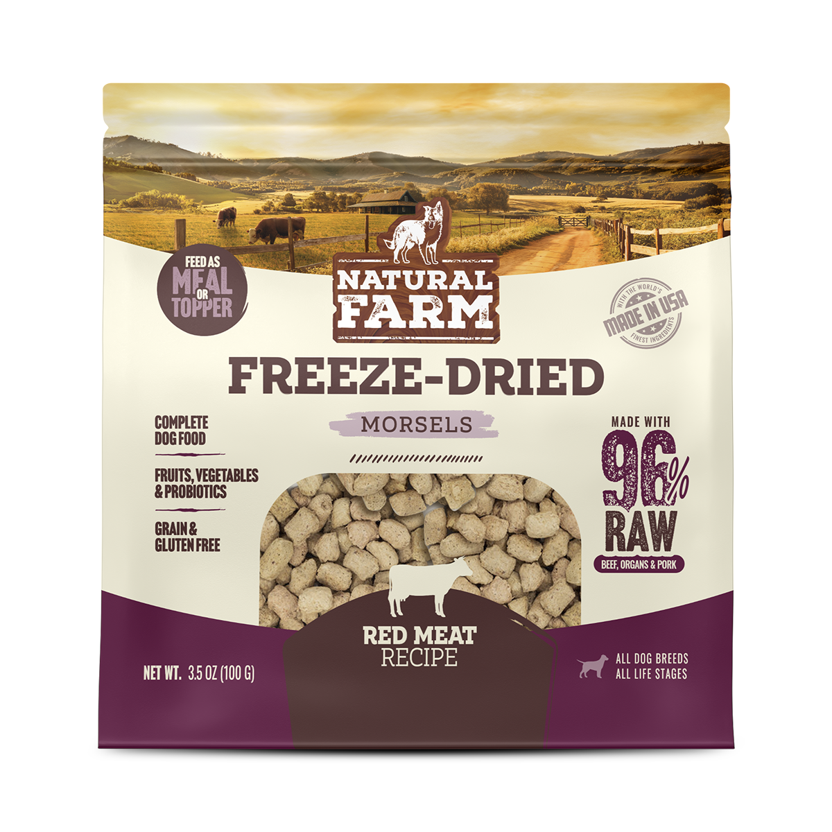 Freeze-Dried Red Meat - Morsels