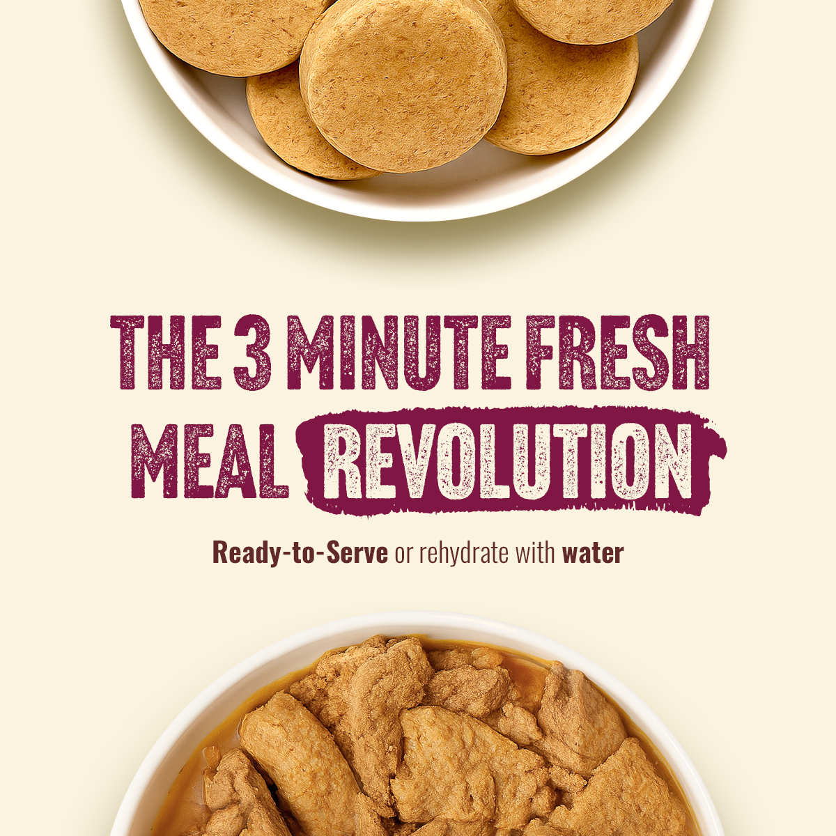 Freeze-Dried Red Meat - Patties (14-oz bag)