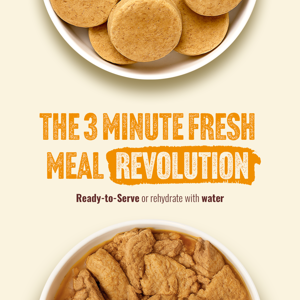 Natural Farm Freeze-Dried Chicken Patties - Raw Dog Food Complete Meal or Topper for All Life Stages (14-oz bag)