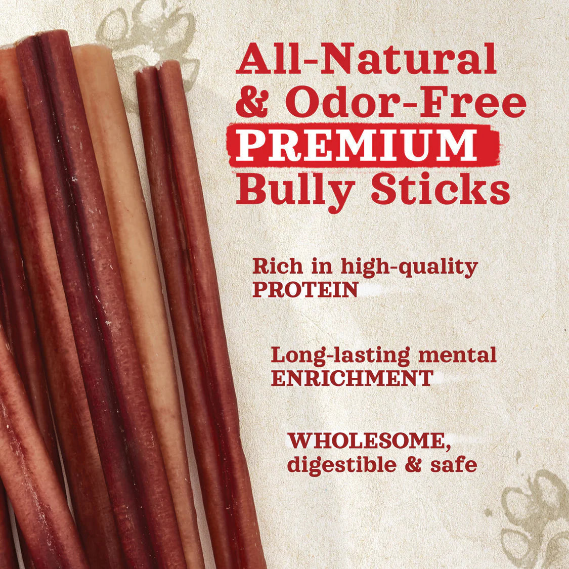 6 Inch Standard 31 Pack - Bully Sticks