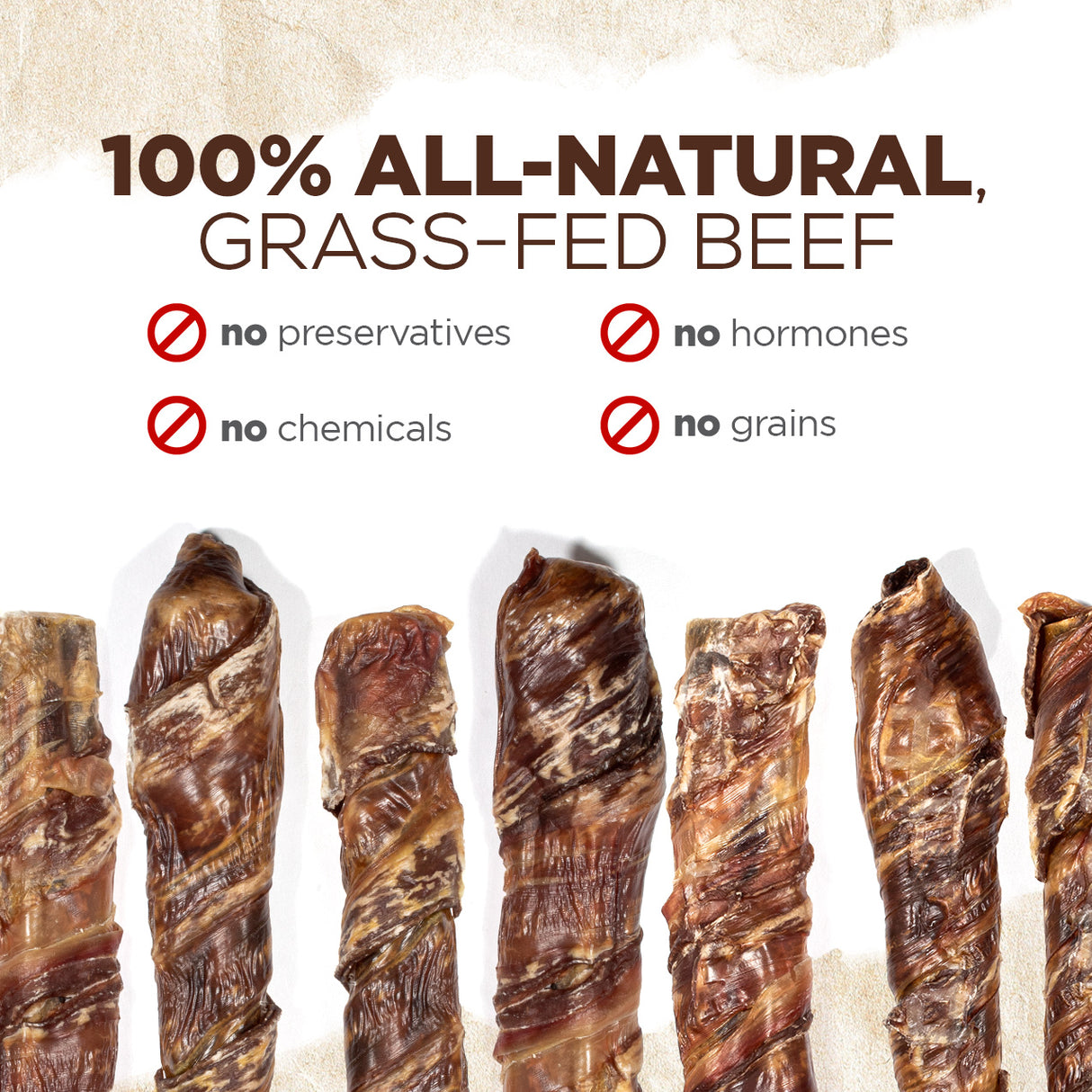 6 Inch Power Beef Sticks Natural Farm Shop Beef Chews