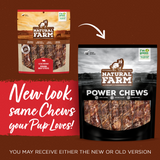 6 Inch Power Beef Sticks Natural Farm Shop Beef Chews
