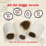 3-4 Inch Sweet Potato Filled Bones Natural Farm Shop Bones