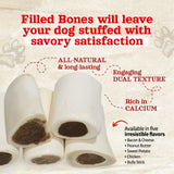 3-4 Inch Sweet Potato Filled Bones Natural Farm Shop Bones