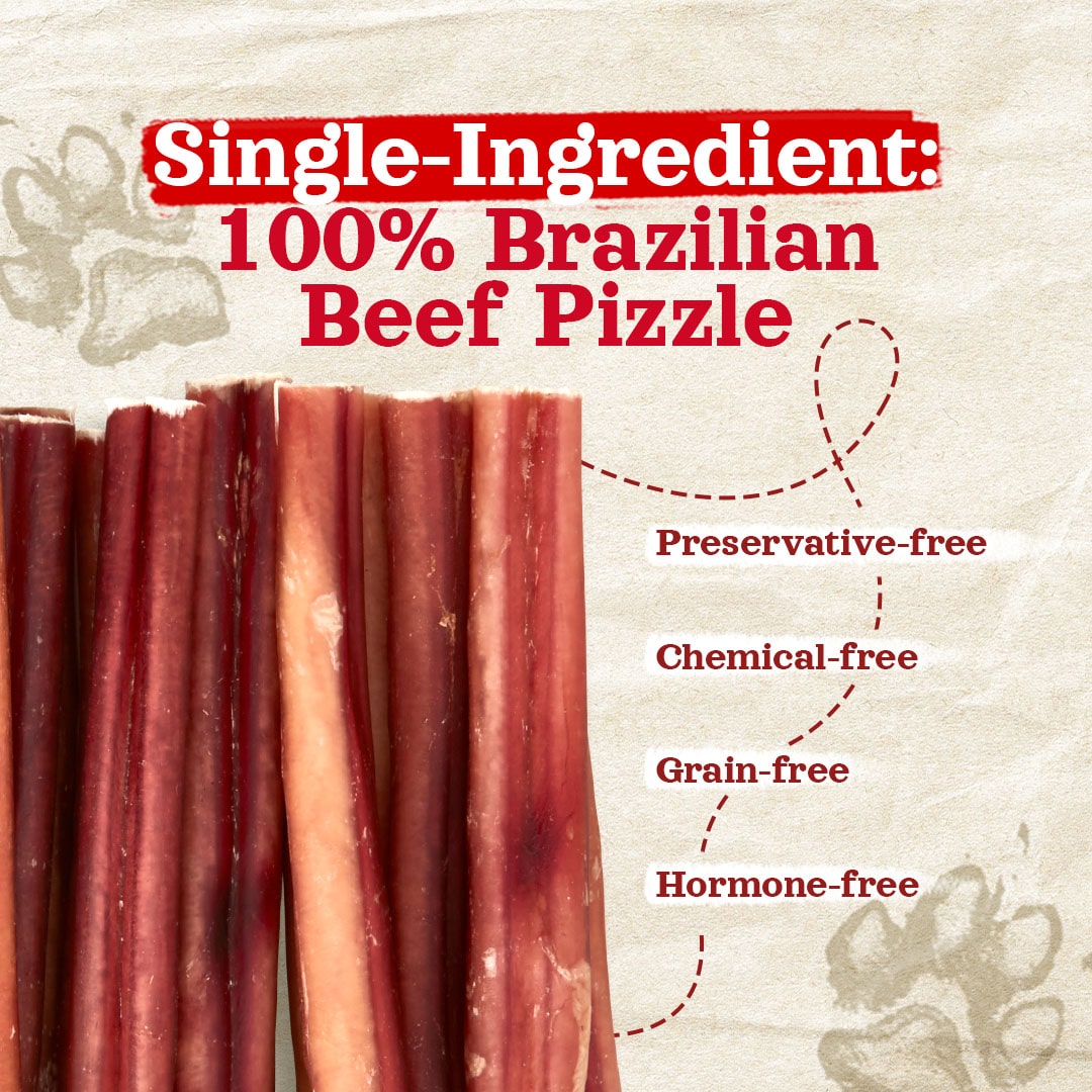 6 Inch Hand Selected Standard Bully Sticks Natural Farm Shop Bully Sticks