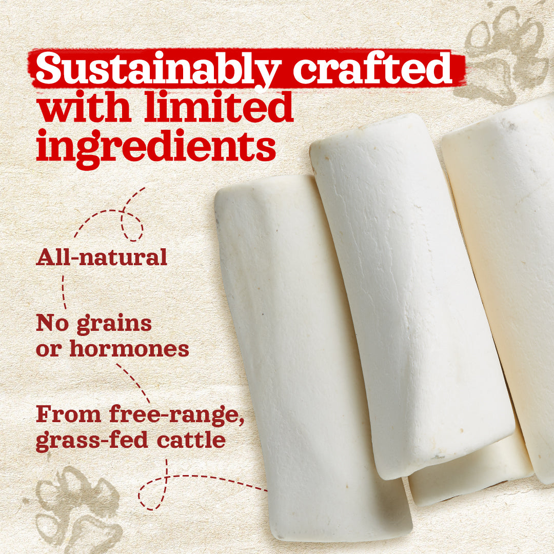 5-6 Inch Peanut Butter Filled Bones Natural Farm Shop Bones