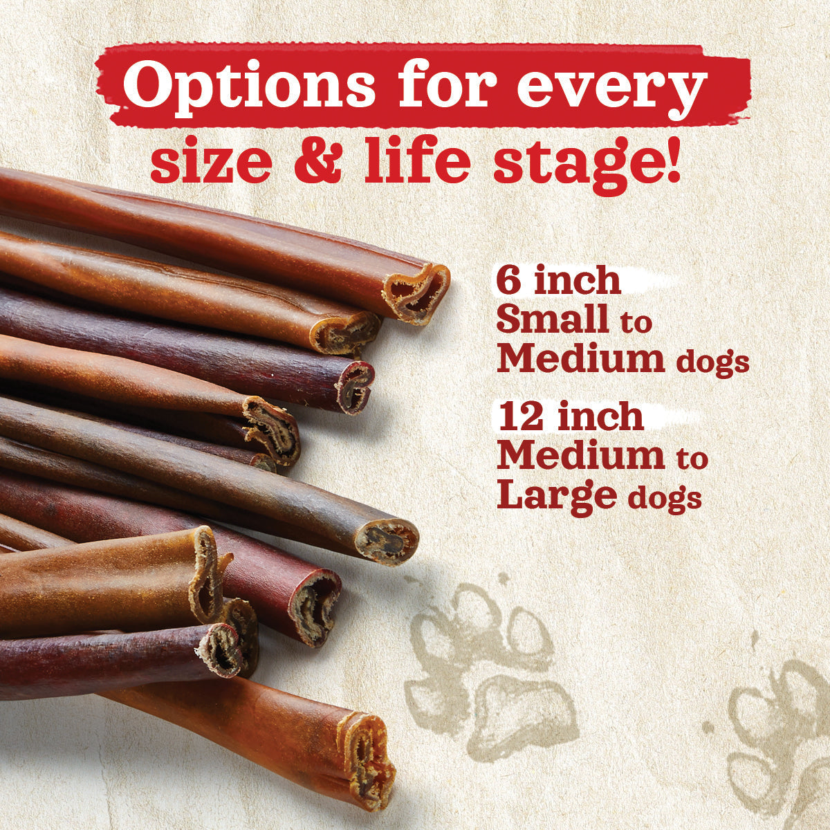 6 Inch Beef Collagen Sticks Natural Farm Shop Collagen Sticks