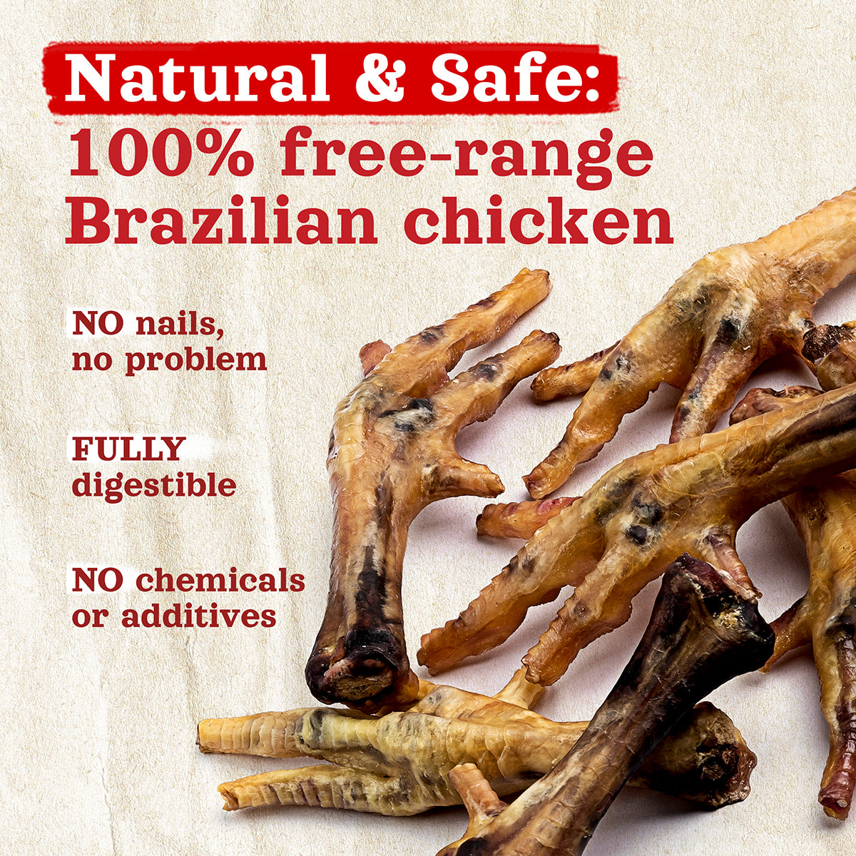 Chicken Feet for Dogs Natural Farm Shop Chicken Chews