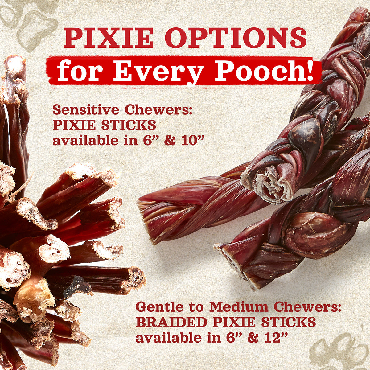 6 Inch Pixie Bully Sticks Natural Farm Shop Bully Sticks