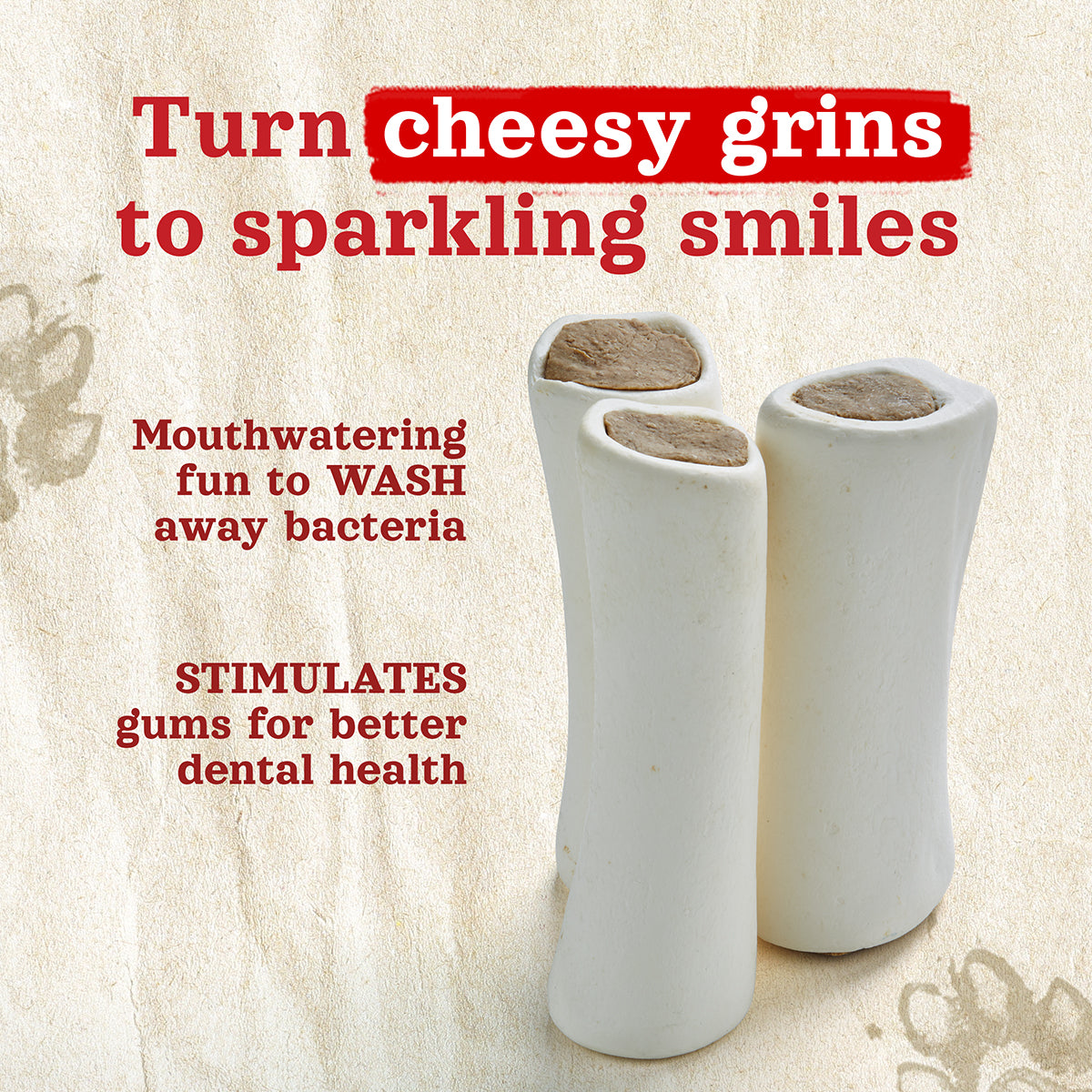 5-6 Inch Bacon & Cheese Filled Bones Natural Farm Shop Bones