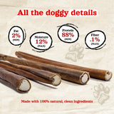 12 Inch Stuffed Collagen Sticks Bully Stick Flavor Natural Farm Shop Collagen Sticks